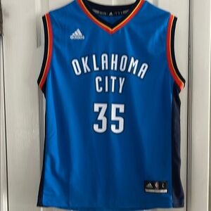 ADIDAS OKLAHOMA CITY DURANT #35 JERSEY SIZE L